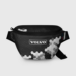 Поясная сумка VOLVO - Соты, цвет: 3D-принт