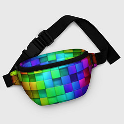 Поясная сумка Color geometrics pattern Vanguard, цвет: 3D-принт — фото 2