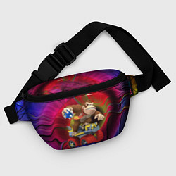 Поясная сумка Mario Donkey Kong Nintendo Video Game, цвет: 3D-принт — фото 2