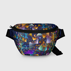 Поясная сумка Expressive pattern Vanguard, цвет: 3D-принт
