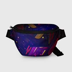 Поясная сумка Cyber neon pattern Vanguard