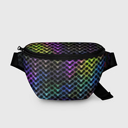 Поясная сумка Color vanguard pattern 2025 Neon, цвет: 3D-принт