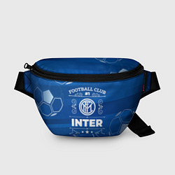 Поясная сумка Inter FC 1, цвет: 3D-принт