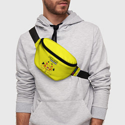 Поясная сумка Пикачу Пика Пика в костюме, цвет: 3D-принт — фото 2