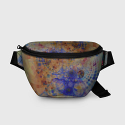 Поясная сумка Круги, фракталы, цвет: 3D-принт