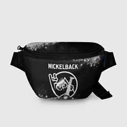 Поясная сумка Nickelback КОТ Брызги