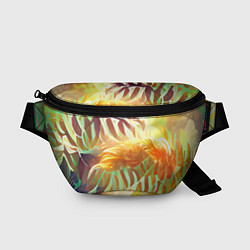Поясная сумка Fern leaves, цвет: 3D-принт