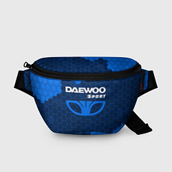 Поясная сумка ДЭУ Sport Соты, цвет: 3D-принт