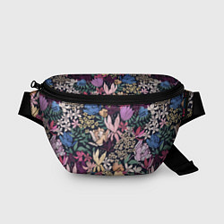 Поясная сумка Цветы Летние В Цветущем Саду, цвет: 3D-принт