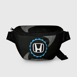 Поясная сумка Honda в стиле Top Gear со следами шин на фоне, цвет: 3D-принт