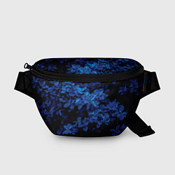 Поясная сумка BLUE FLOWERS Синие цветы