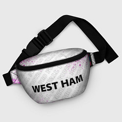 Поясная сумка West Ham Pro Football, цвет: 3D-принт — фото 2