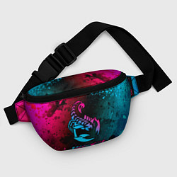 Поясная сумка Scorpions Neon Gradient, цвет: 3D-принт — фото 2