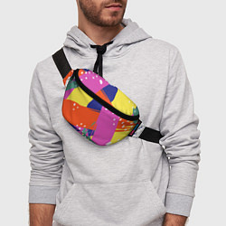 Поясная сумка Красочная летняя картинка Fashion trend, цвет: 3D-принт — фото 2