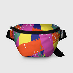 Поясная сумка Красочная летняя картинка Fashion trend, цвет: 3D-принт