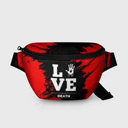 Поясная сумка Death Stranding Love Классика, цвет: 3D-принт