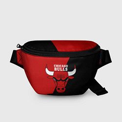 Поясная сумка Chicago Bulls NBA, цвет: 3D-принт