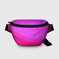 Поясная сумка Neon pink bright abstract background, цвет: 3D-принт