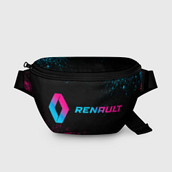 Поясная сумка Renault Neon Gradient, цвет: 3D-принт