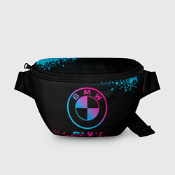 Поясная сумка BMW - neon gradient, цвет: 3D-принт
