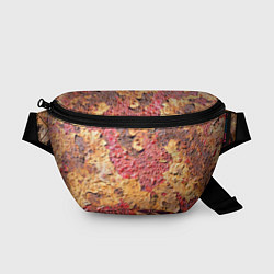 Поясная сумка Фактура ржавого железа, цвет: 3D-принт