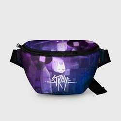 Поясная сумка Stray - мордочка - neon