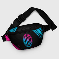 Поясная сумка AC Milan - neon gradient, цвет: 3D-принт — фото 2