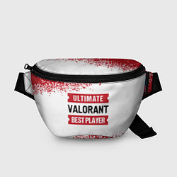 Поясная сумка Valorant: Best Player Ultimate, цвет: 3D-принт