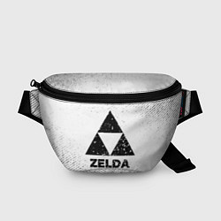 Поясная сумка Zelda с потертостями на светлом фоне