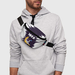 Поясная сумка Юра космонавт отдыхает на Луне, цвет: 3D-принт — фото 2