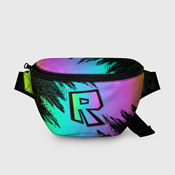 Поясная сумка Roblox neon logo, цвет: 3D-принт