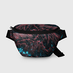 Поясная сумка Красочные растекания, цвет: 3D-принт