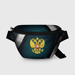 Поясная сумка Герб России из золота