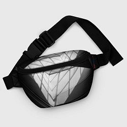 Поясная сумка Абстрактные тени и геометрические фигуры, цвет: 3D-принт — фото 2