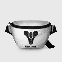 Поясная сумка Destiny с потертостями на светлом фоне