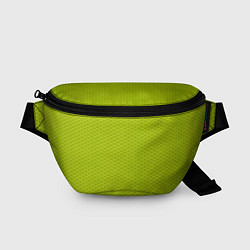 Поясная сумка Зеленый горошек абстракция, цвет: 3D-принт