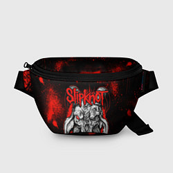 Поясная сумка Slipknot - красный козел