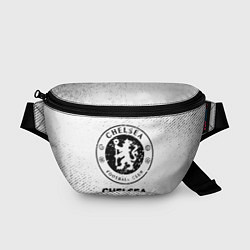 Поясная сумка Chelsea с потертостями на светлом фоне, цвет: 3D-принт
