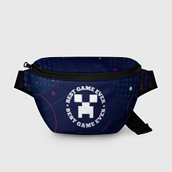 Поясная сумка Символ Minecraft и надпись best game ever, цвет: 3D-принт