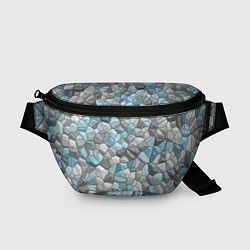 Поясная сумка Мозаика из цветных камней, цвет: 3D-принт