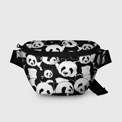 Поясная сумка С пандами паттерн