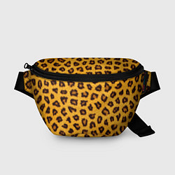 Поясная сумка Текстура леопарда, цвет: 3D-принт