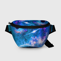 Поясная сумка Космос - планета и яркая звезда, цвет: 3D-принт