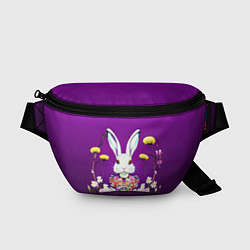 Поясная сумка Кролик с одуванчиками