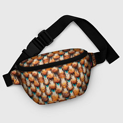Поясная сумка Боевое одеяние шамана, цвет: 3D-принт — фото 2