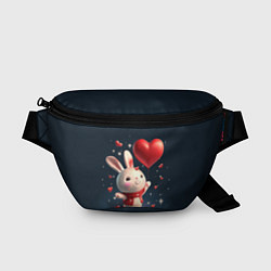 Поясная сумка Кролик с шариком