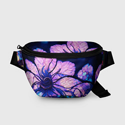 Поясная сумка Цветы слёз, цвет: 3D-принт