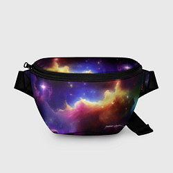 Поясная сумка Столкновение галактик, цвет: 3D-принт