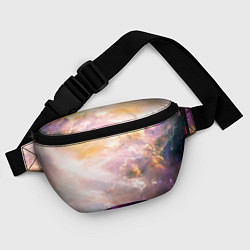 Поясная сумка Аморфное абстрактное космическое красочное небо, цвет: 3D-принт — фото 2