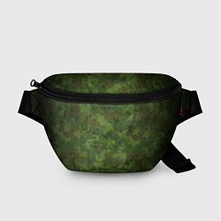 Поясная сумка Камуфляж хаки, цвет: 3D-принт